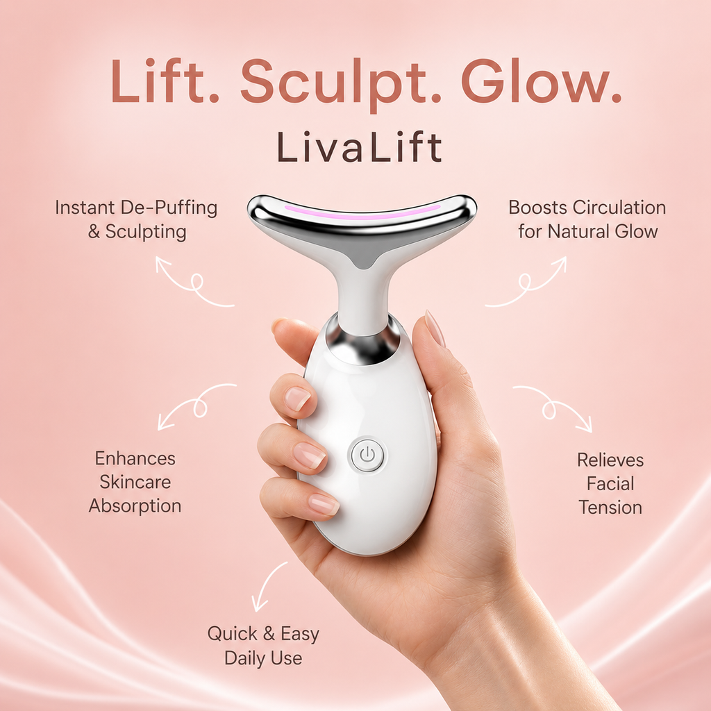 LivaLift™ EMS Neck & Face Massager