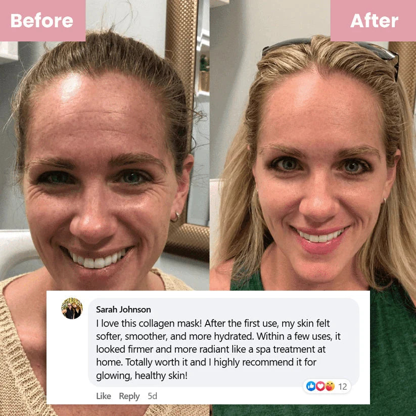 LivaGlow™ Collagen Overnight Wrapping Mask